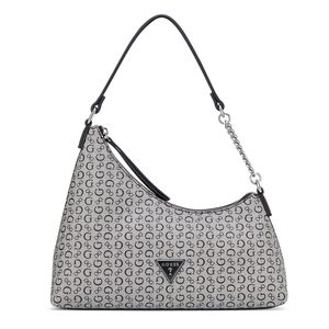 GUESS Monogram Shoulder Handbag